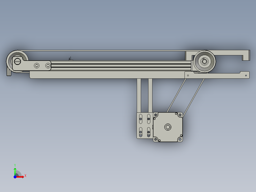 F01AE00021-D85000入盒皮带线1前视图