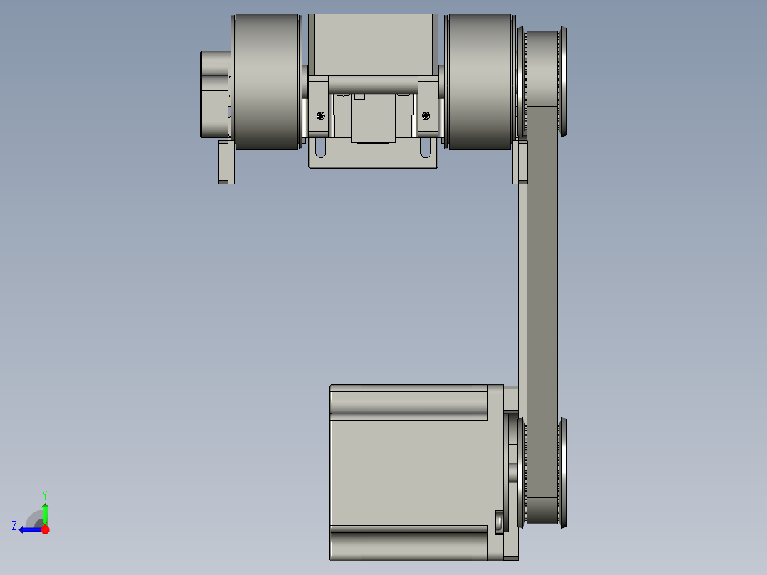 F01AE00021-D85000入盒皮带线1右视图