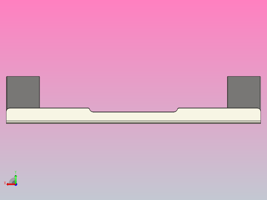 金属电脑架-金属笔记本电脑架i-16后视图