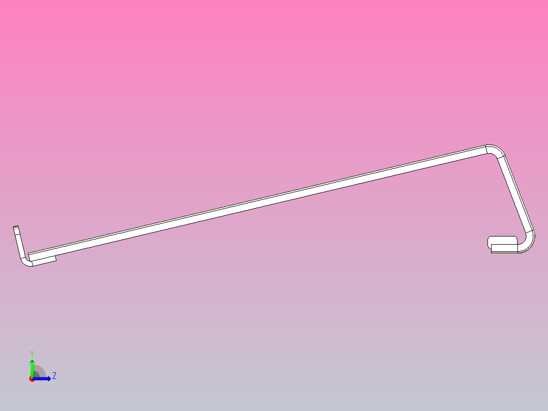 金属电脑架-金属笔记本电脑架i-16左视图