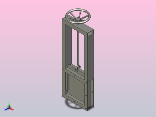 LMD单向螺旋闸门[300×300]