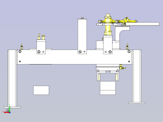 一款装载机机构3D图模型后视缩略图