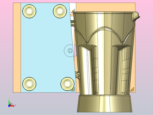 水杯把手包胶前视缩略图