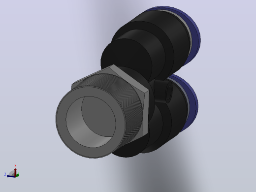 IPX Y型螺纹三通_IPX08-03