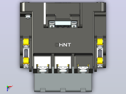 CJT1-40交流接触器三维模型202202俯视缩略图