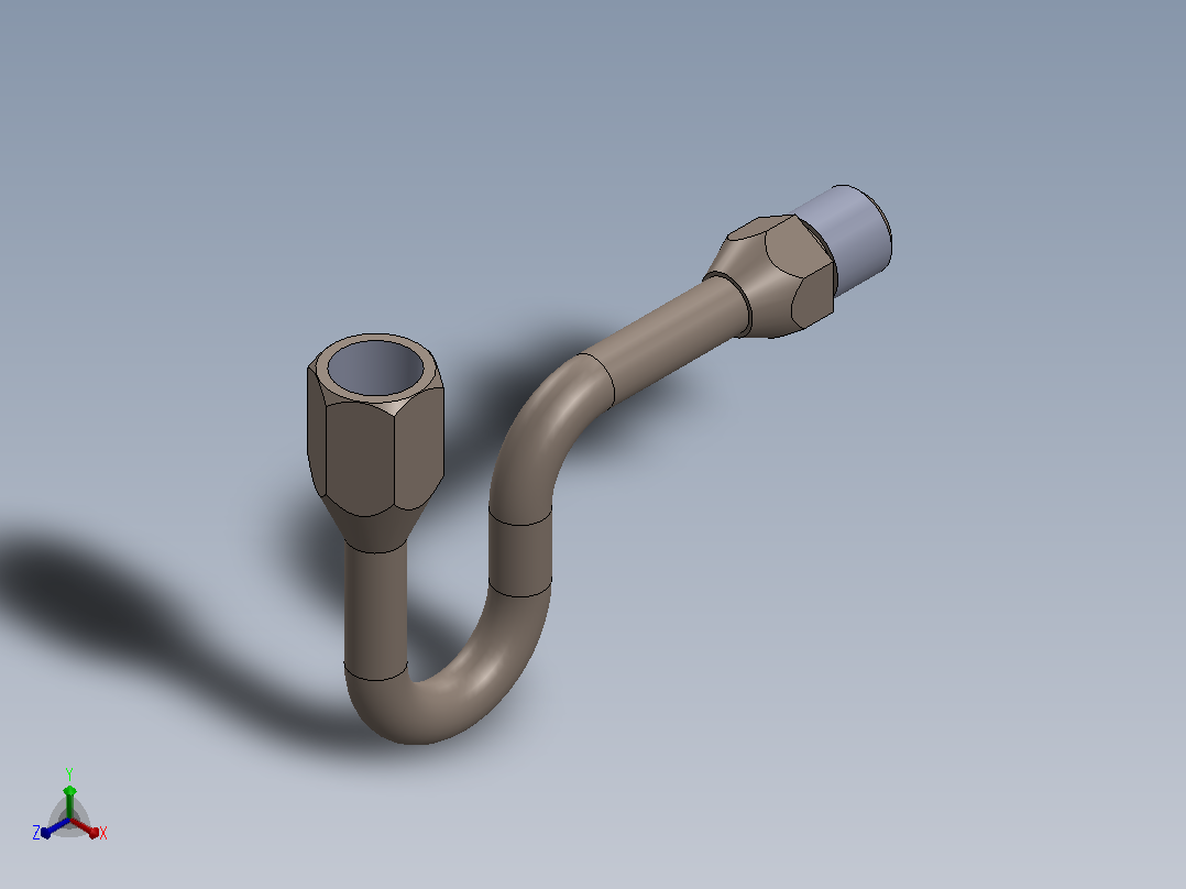 管道元件User Library-STD-CACHIMBO主视图