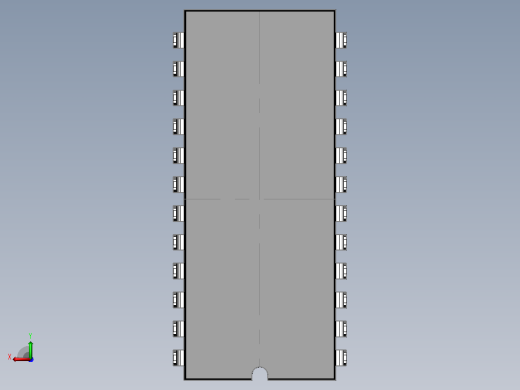 电子器件DIP 24 IC with 0_280in Window后视缩略图