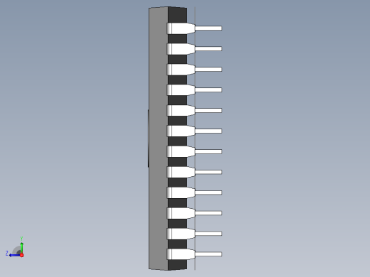 电子器件DIP 24 IC with 0_280in Window右视缩略图