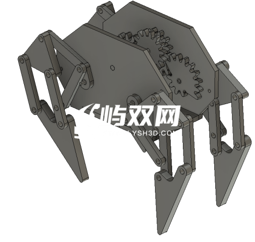 简易风力仿生兽结构缩略图