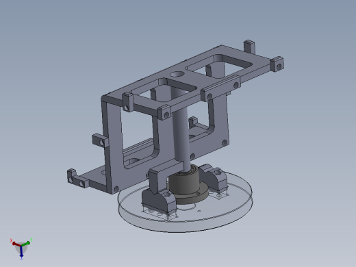 排烟罩拉钉工装6-21