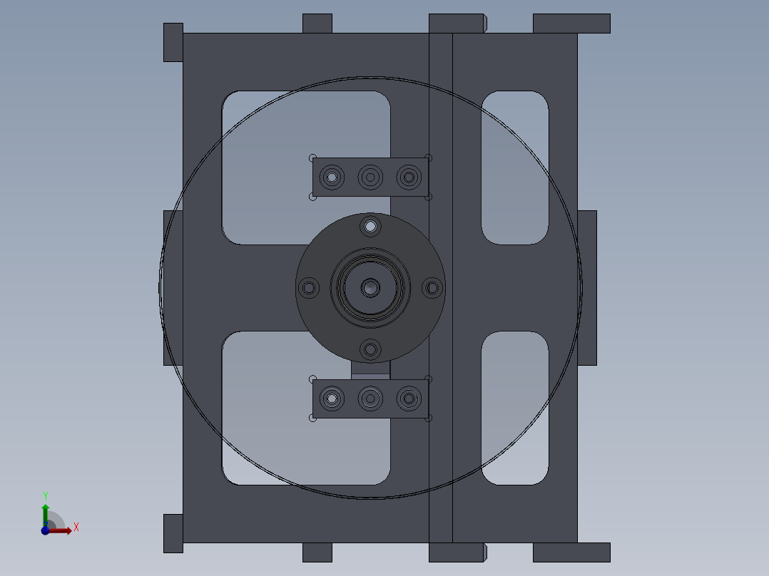 排烟罩拉钉工装6-21前视图