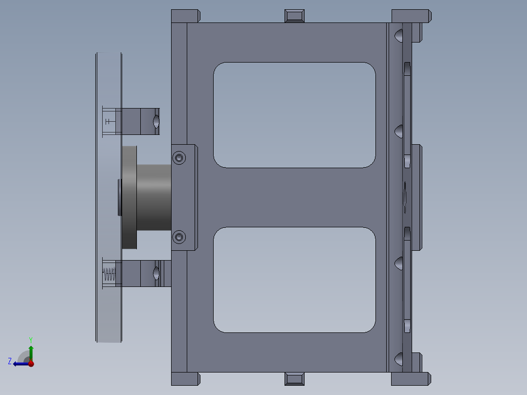 排烟罩拉钉工装6-21右视图