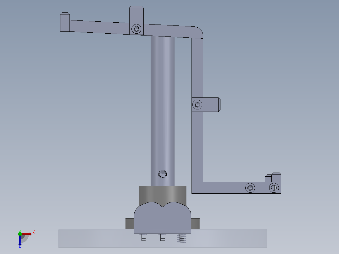 排烟罩拉钉工装6-21俯视图
