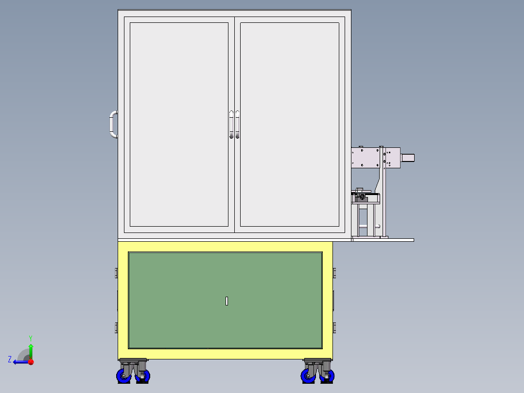 电子烟产品自动组装机sw16可编辑右视图