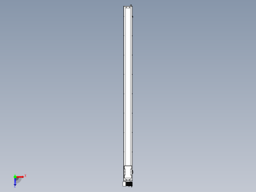 Toyo东佑达直线模组-ECB14-2400-LU俯视缩略图