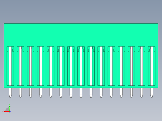 DEGSON 15EDG 系列 3.5mm 插拔式接线端子 FullPack-15EDGVT-3.5-30P-14-00AH后视缩略图