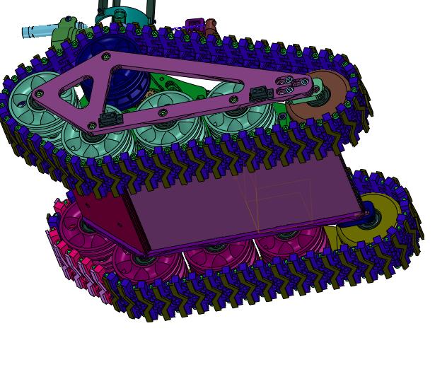 发射乒乓球的遥控坦克车