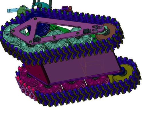 发射乒乓球的遥控坦克车缩略图