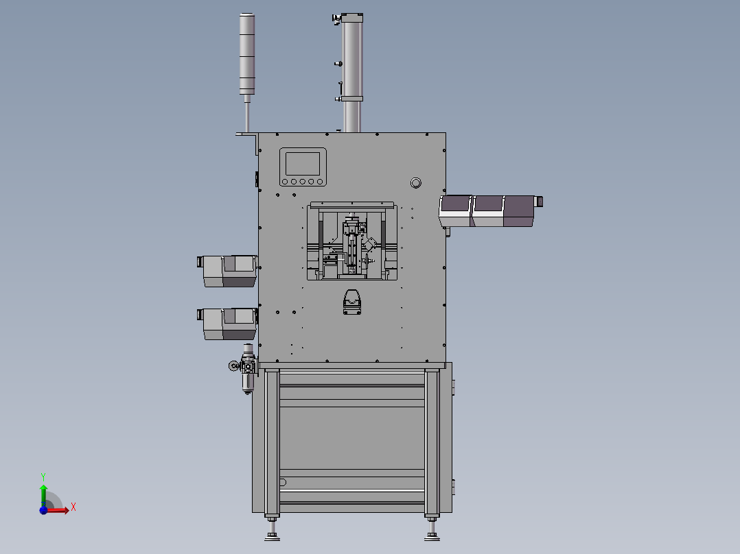 点火器组装机、自动化非标设备前视图