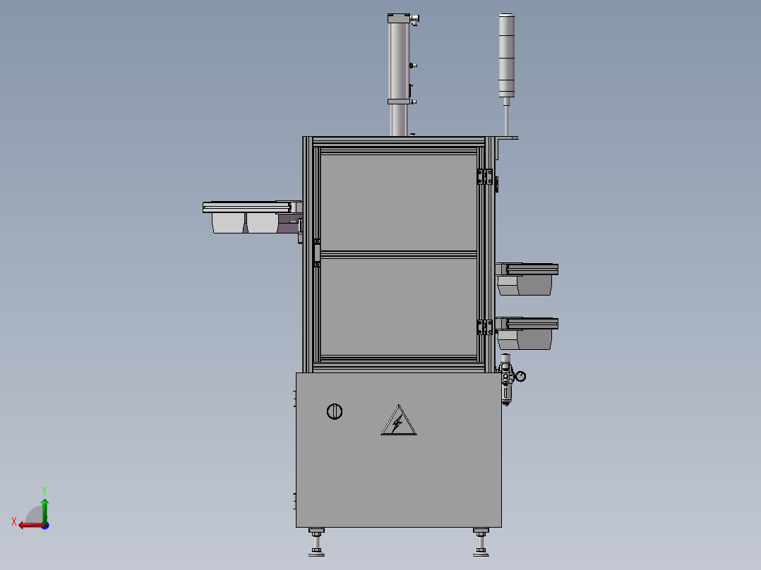 点火器组装机、自动化非标设备后视图