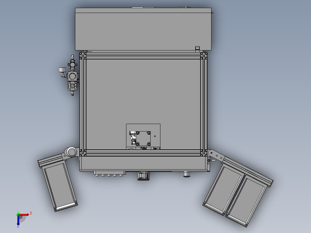 点火器组装机、自动化非标设备俯视图