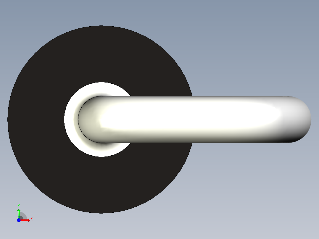 二极管DO-201AD垂直安装印刷电路板前视图