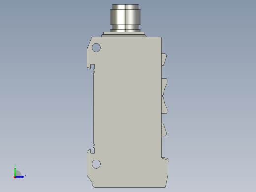 基恩士PX-10C(P)_kc图纸模型左视缩略图