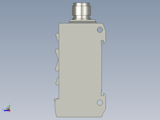 基恩士PX-10C(P)_kc图纸模型右视缩略图