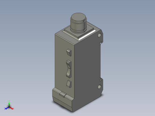 基恩士PX-10C(P)_kc图纸模型正等轴测缩略图