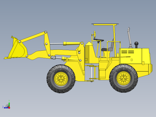 轮式装载机右视缩略图
