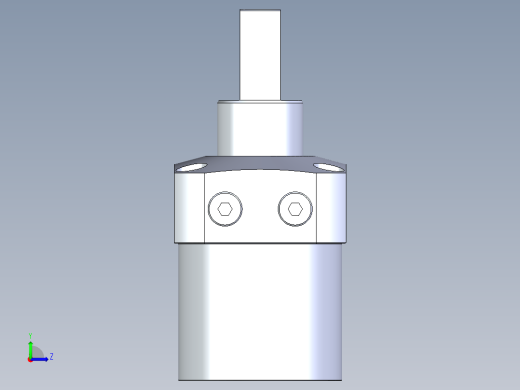 KOSMEKLHA1050-Cx-P_rev1多系列多零件图纸模型左视缩略图