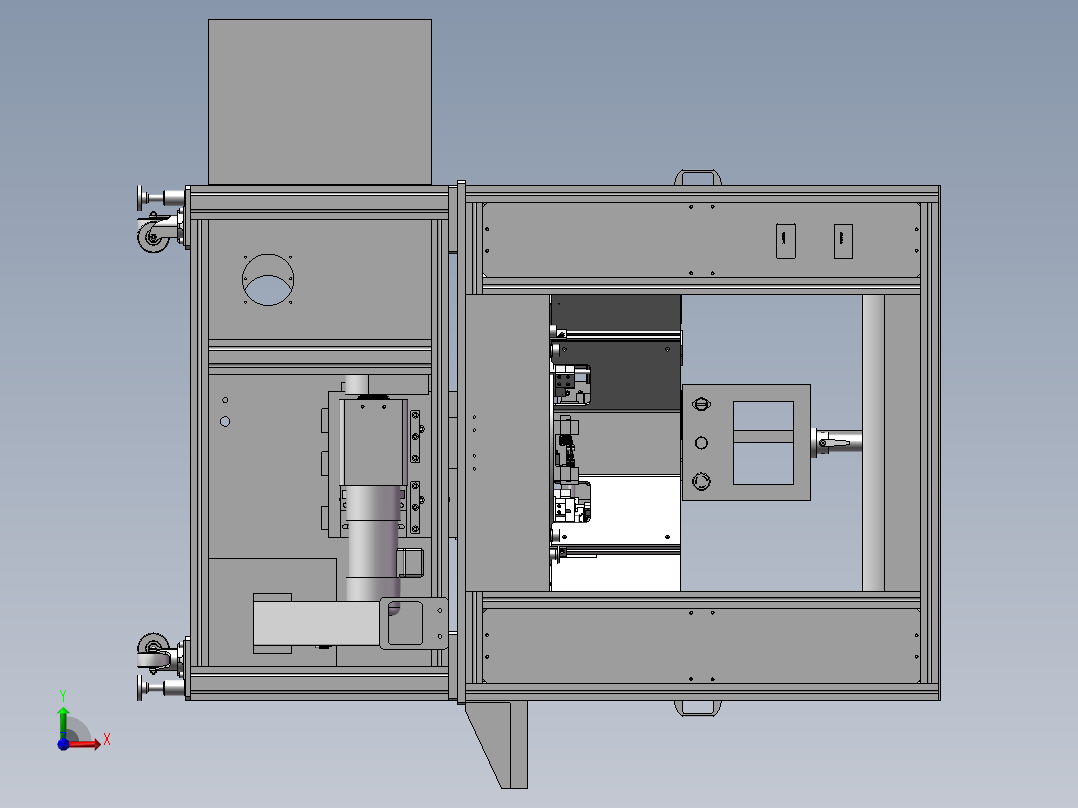 810-0428 3D焊锡机前视图