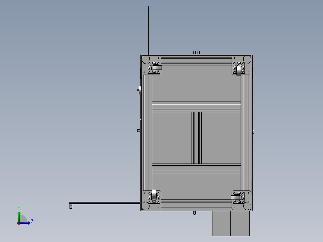 810-0428 3D焊锡机左视图