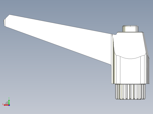 調整式把手(塑膠)MRX.-3D多系列多零件图纸模型后视缩略图