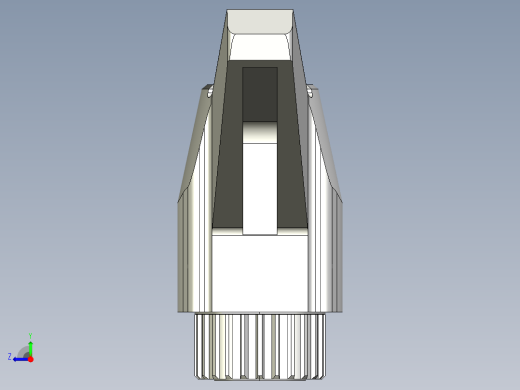 調整式把手(塑膠)MRX.-3D多系列多零件图纸模型右视缩略图