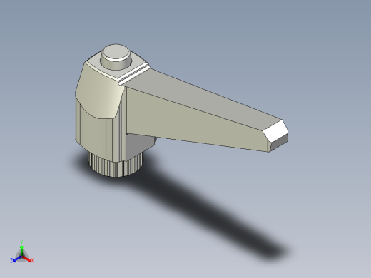 調整式把手(塑膠)MRX.-3D多系列多零件图纸模型正等轴测缩略图