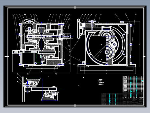 P089-小功率机械摩擦式无级变速器结构设计