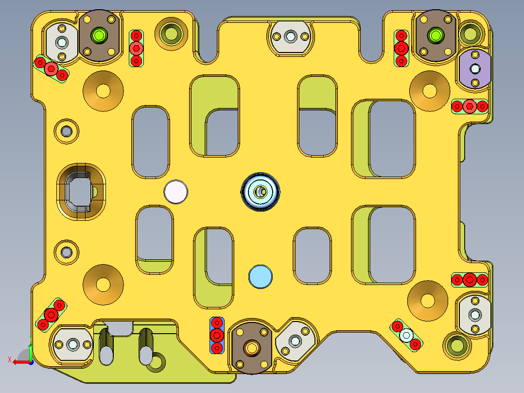 AT1-CNC4笔记本CNC工装夹具三维模型-3GKUAIHUAN后视图