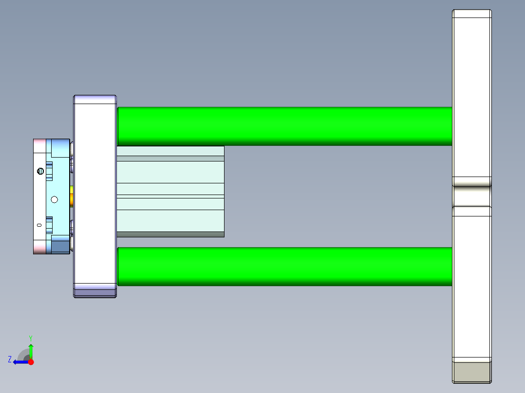 S1-CNC4笔记本CNC工装夹具三维模型-0226右视图