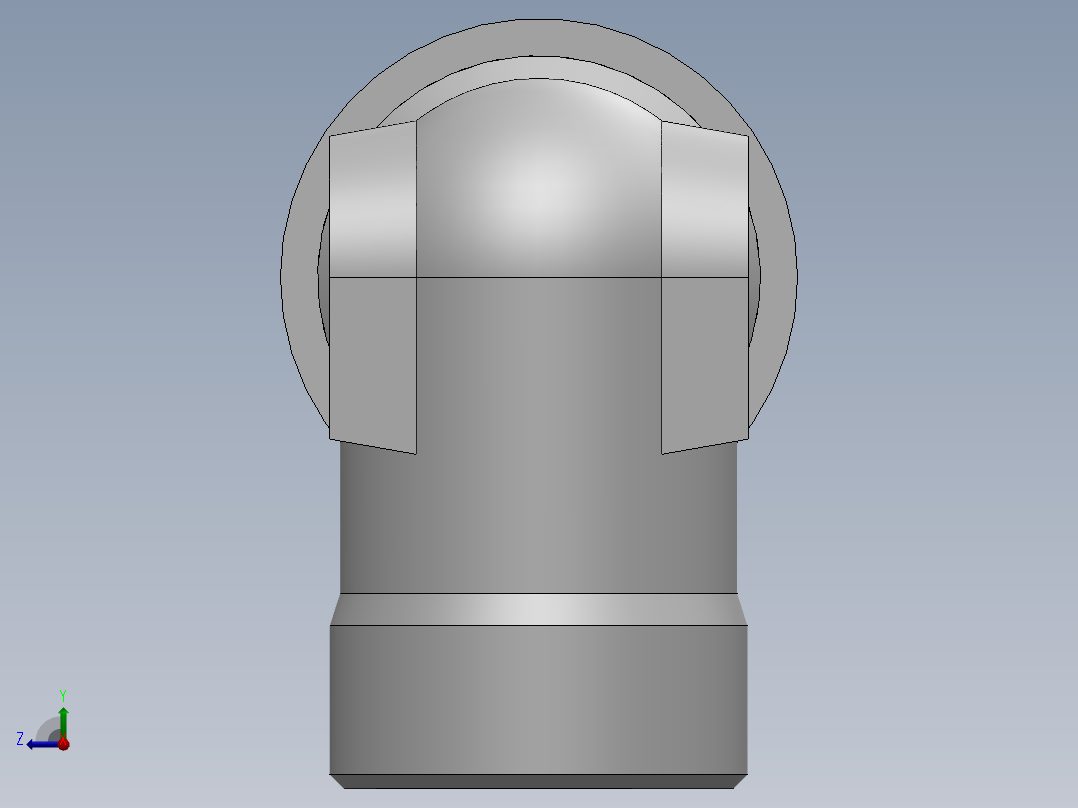 法兰接头、1CFL9-36-16右视图