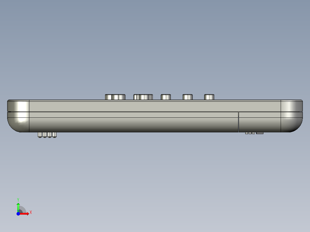 遥控器、遥控板(24)前视图