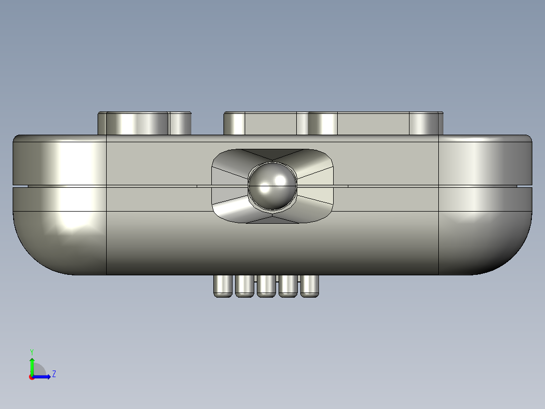 遥控器、遥控板(24)左视图