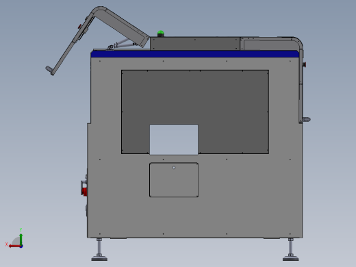 钣金设备外罩后视缩略图