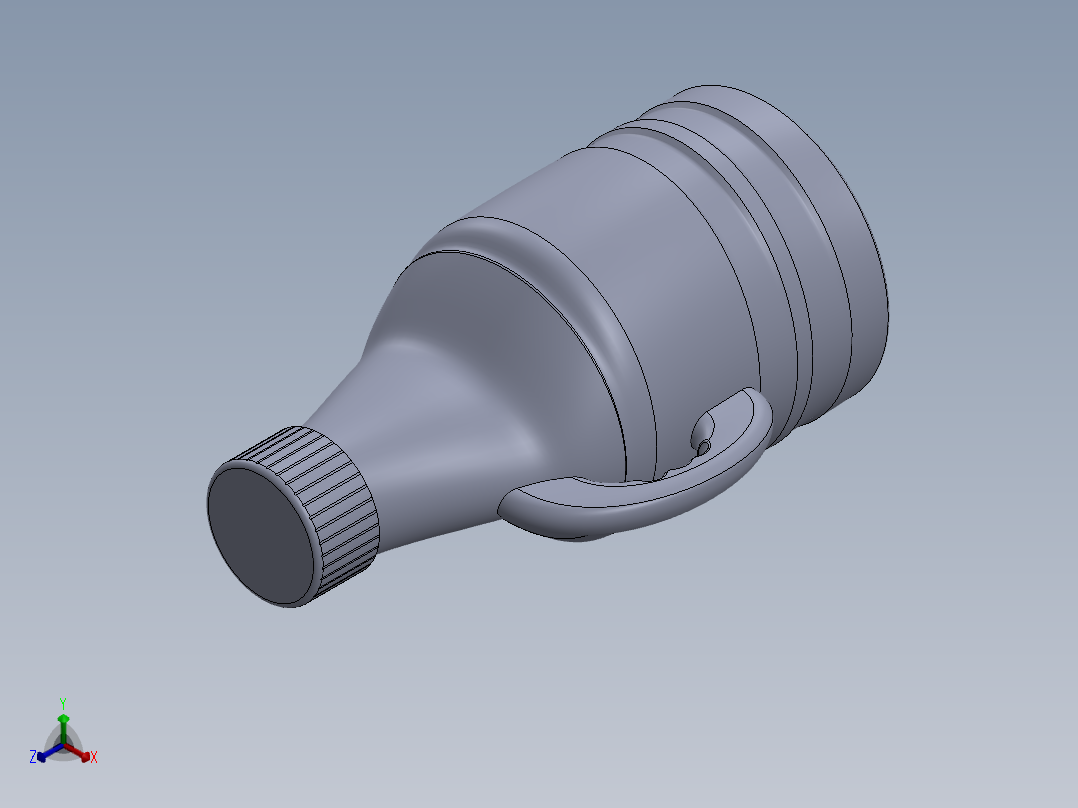 瓶子、罐子、桶(68)正等轴测图