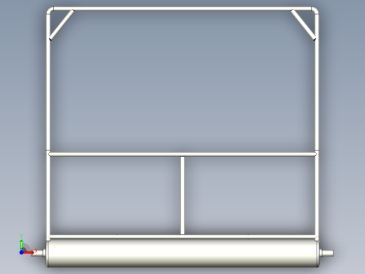 滚筒出料线前视缩略图