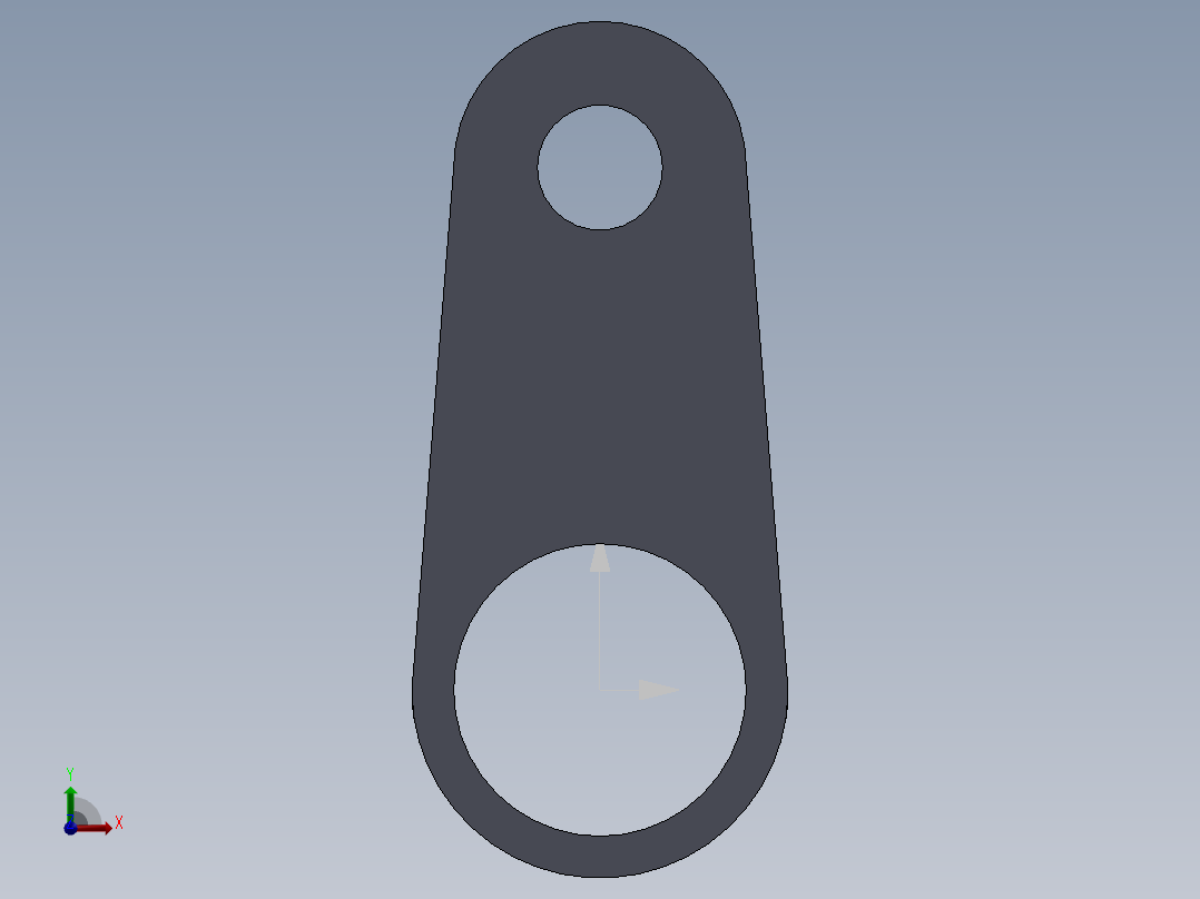 传力杆加工工艺分析前视图