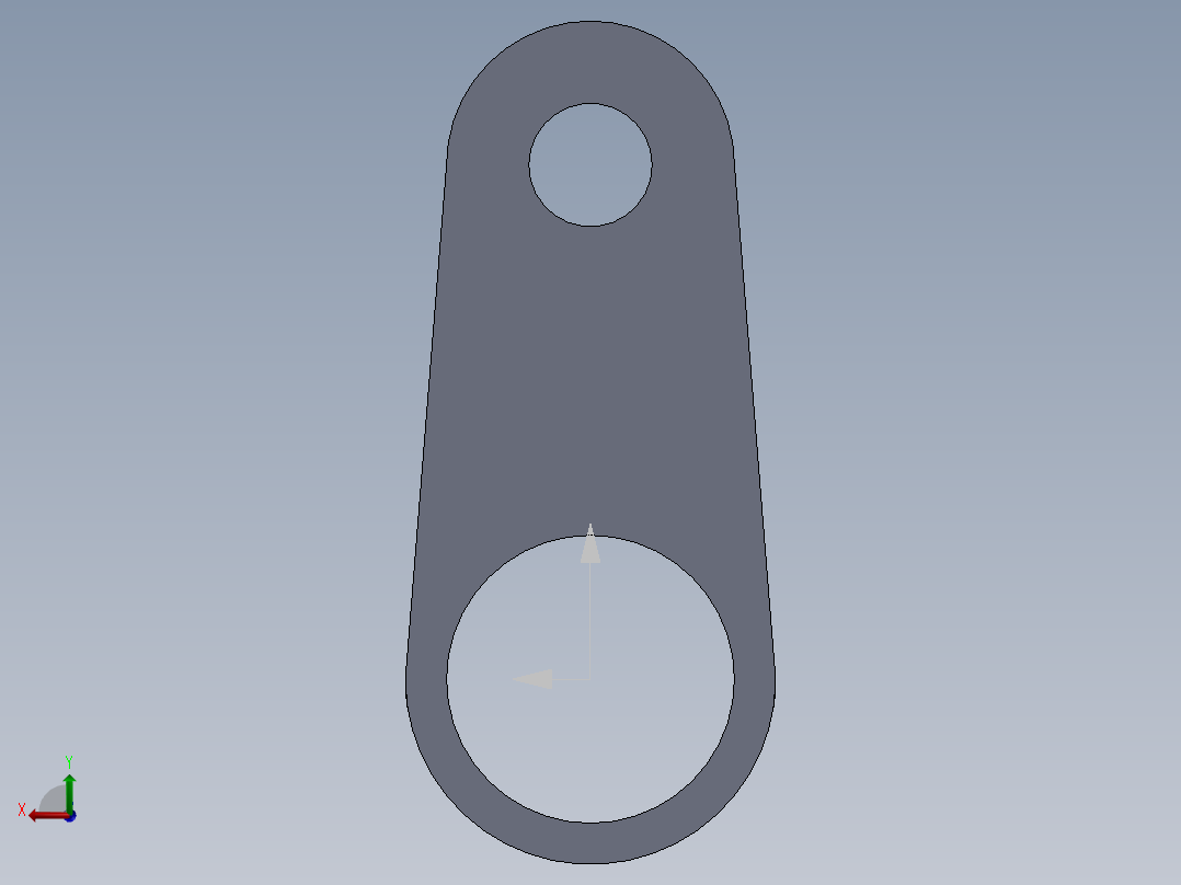 传力杆加工工艺分析后视图