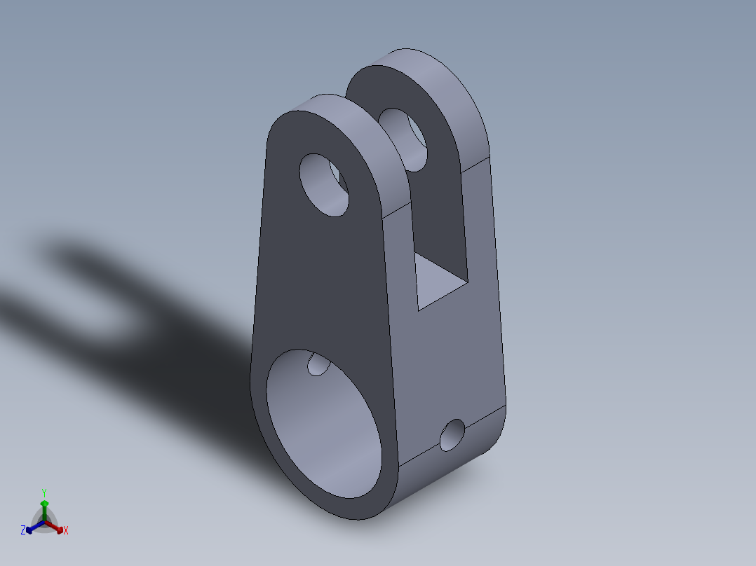 传力杆加工工艺分析正等轴测图