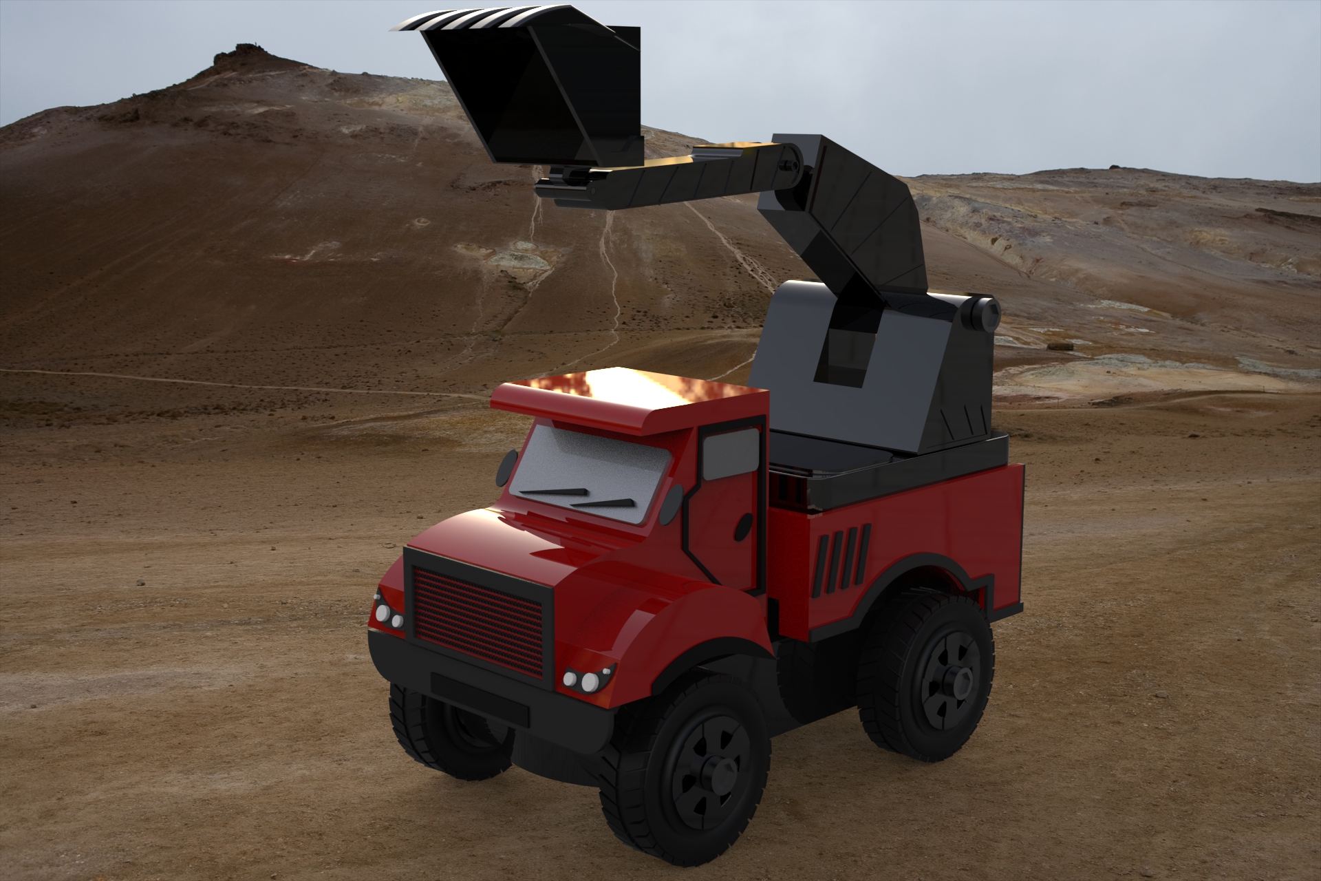 卡车2574