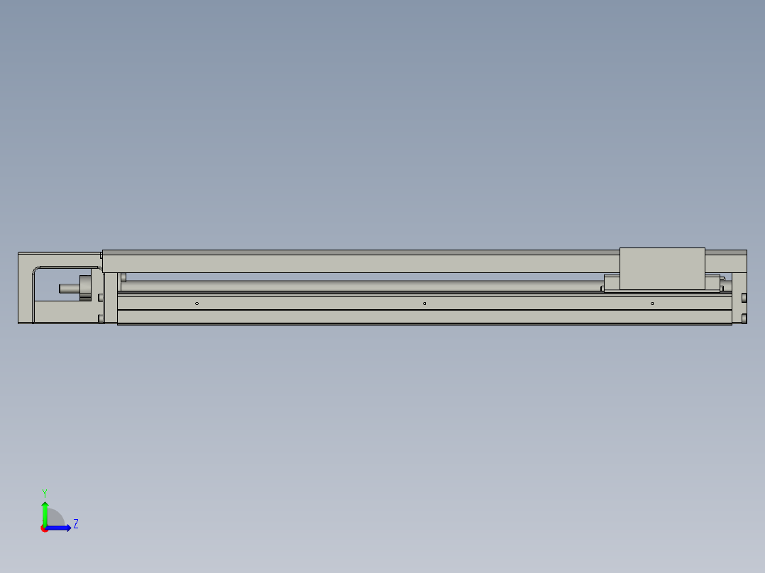 模组上银KK8620C-540A1-F0CS2(行程410)_0305左视图
